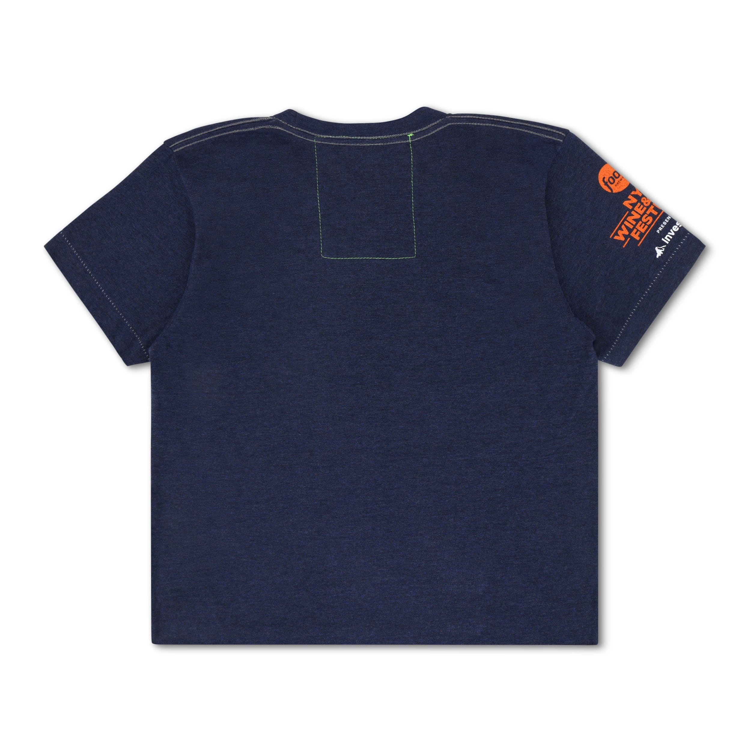 NEW YORK WINE & FOOD 2025 BOYFRIEND TEE - NAVY - Image 4