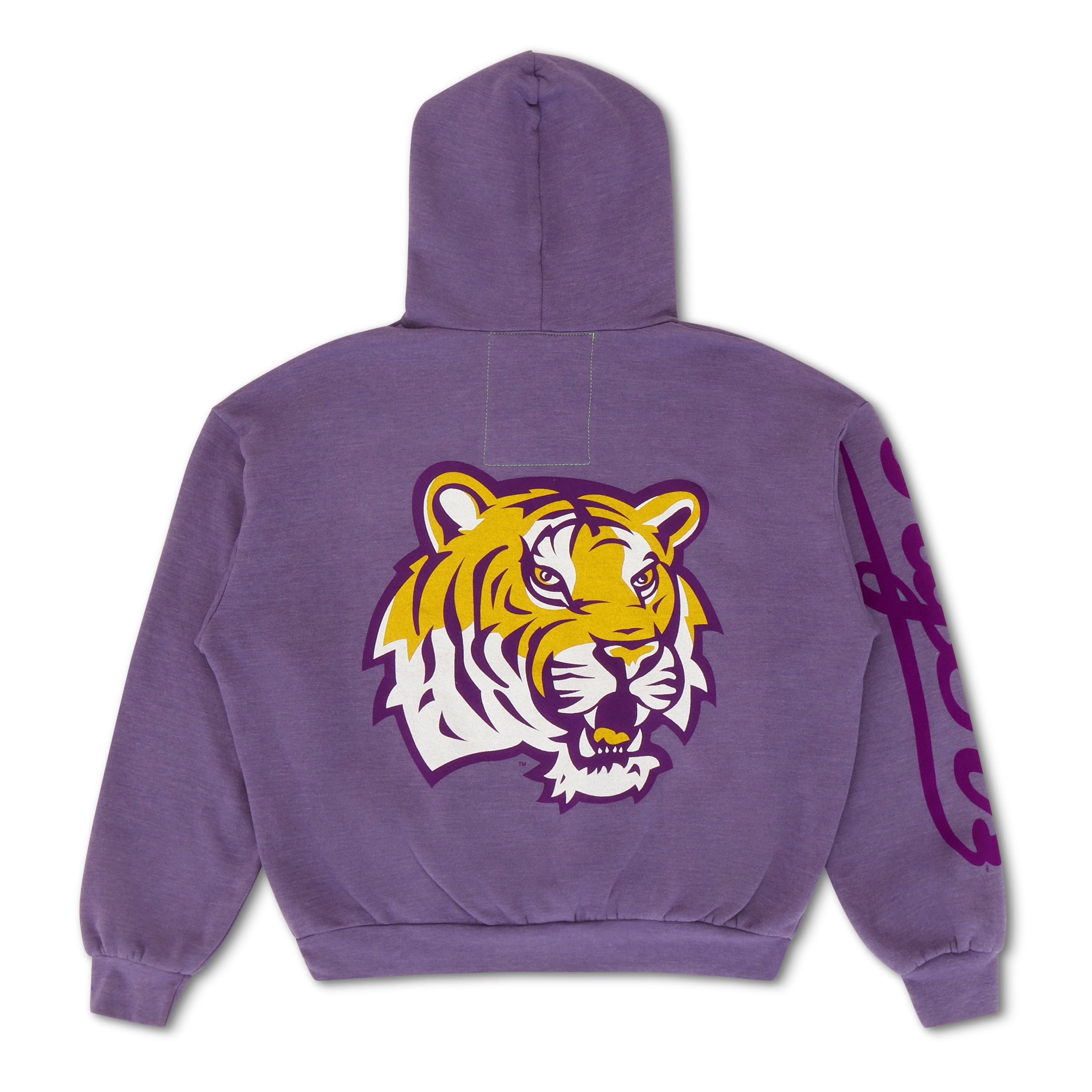 LSU TIGER RELAXED PULLOVER HOODIE - GRAPE - Image 6