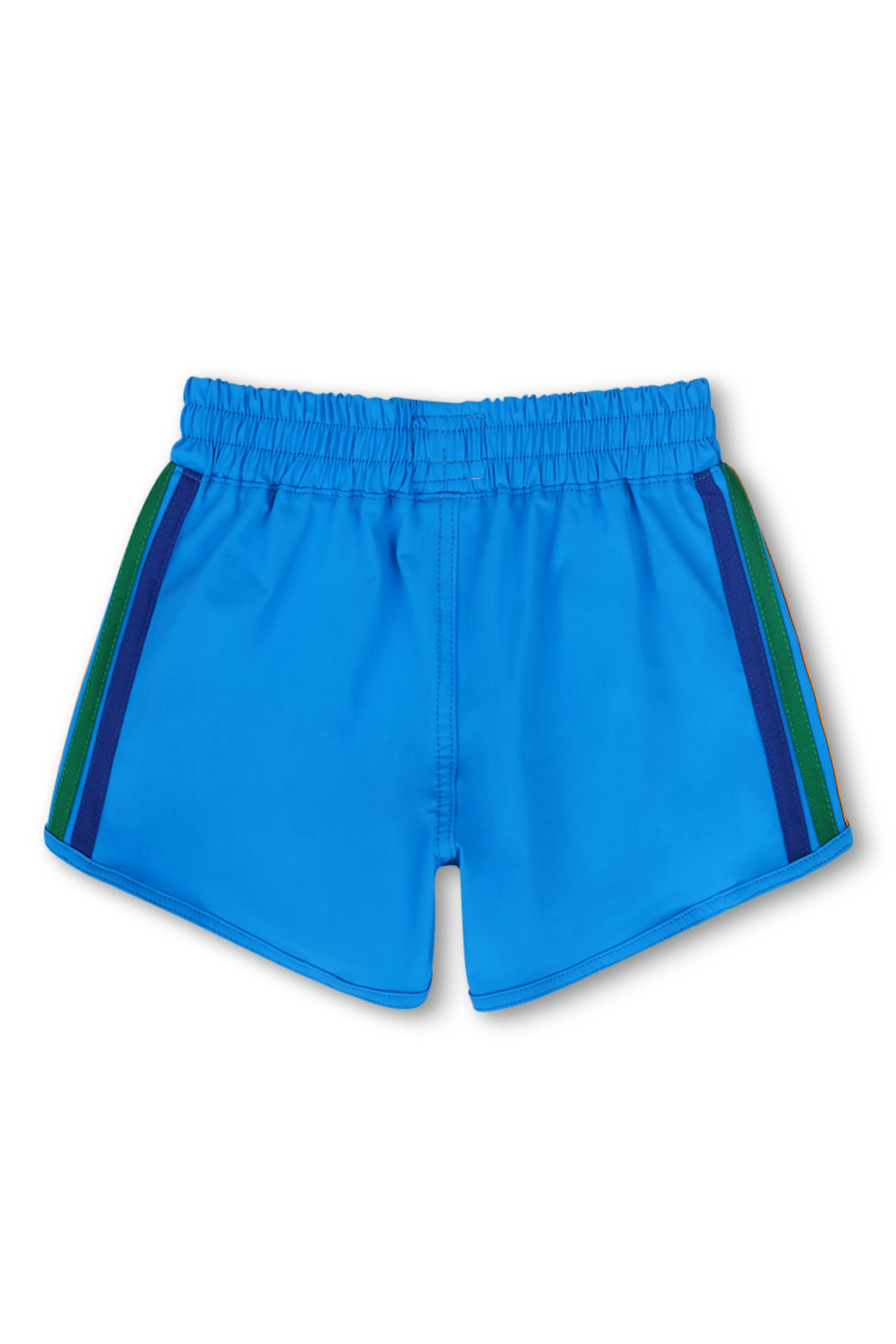 5 STRIPE KIDS FLEX JOGGER SHORT - NEON BLUE - Image 2