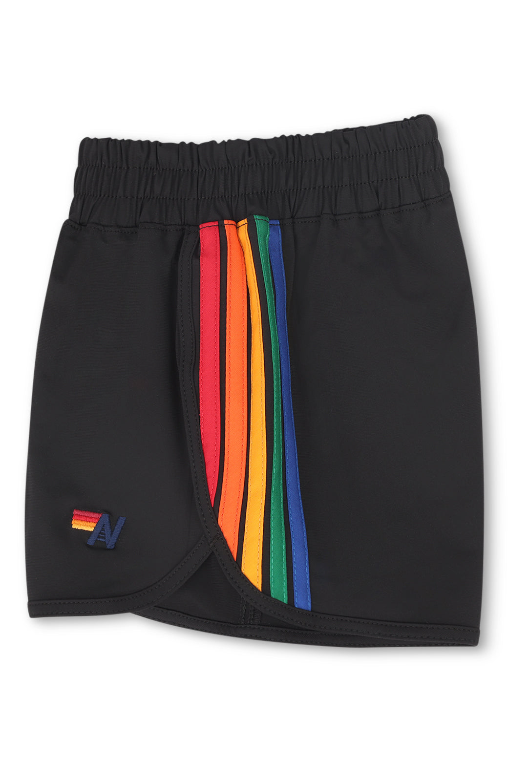 5 STRIPE KIDS FLEX JOGGER SHORT - BLACK - Image 3