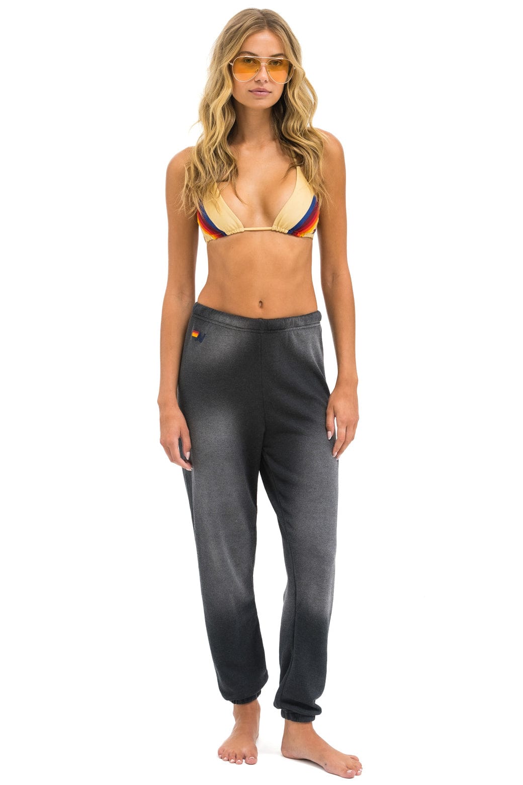 BOLT STITCH SWEATPANTS - FADED SMOKE - Image 3