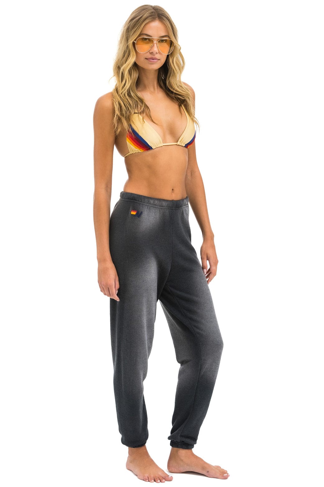 BOLT STITCH SWEATPANTS - FADED SMOKE - Image 2