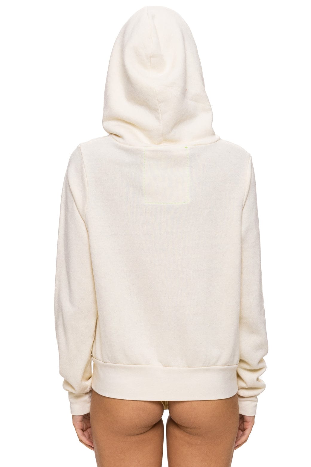 ALL SEASONS CIRCLE ZIP HOODIE - VINTAGE WHITE - Image 9