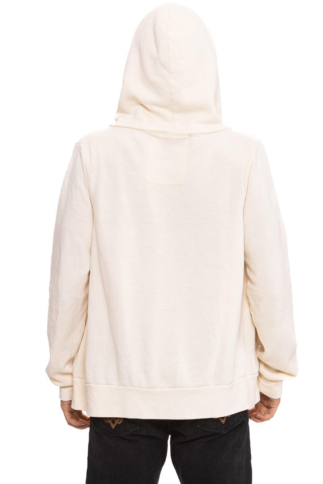 ALL SEASONS CIRCLE ZIP HOODIE - VINTAGE WHITE - Image 8