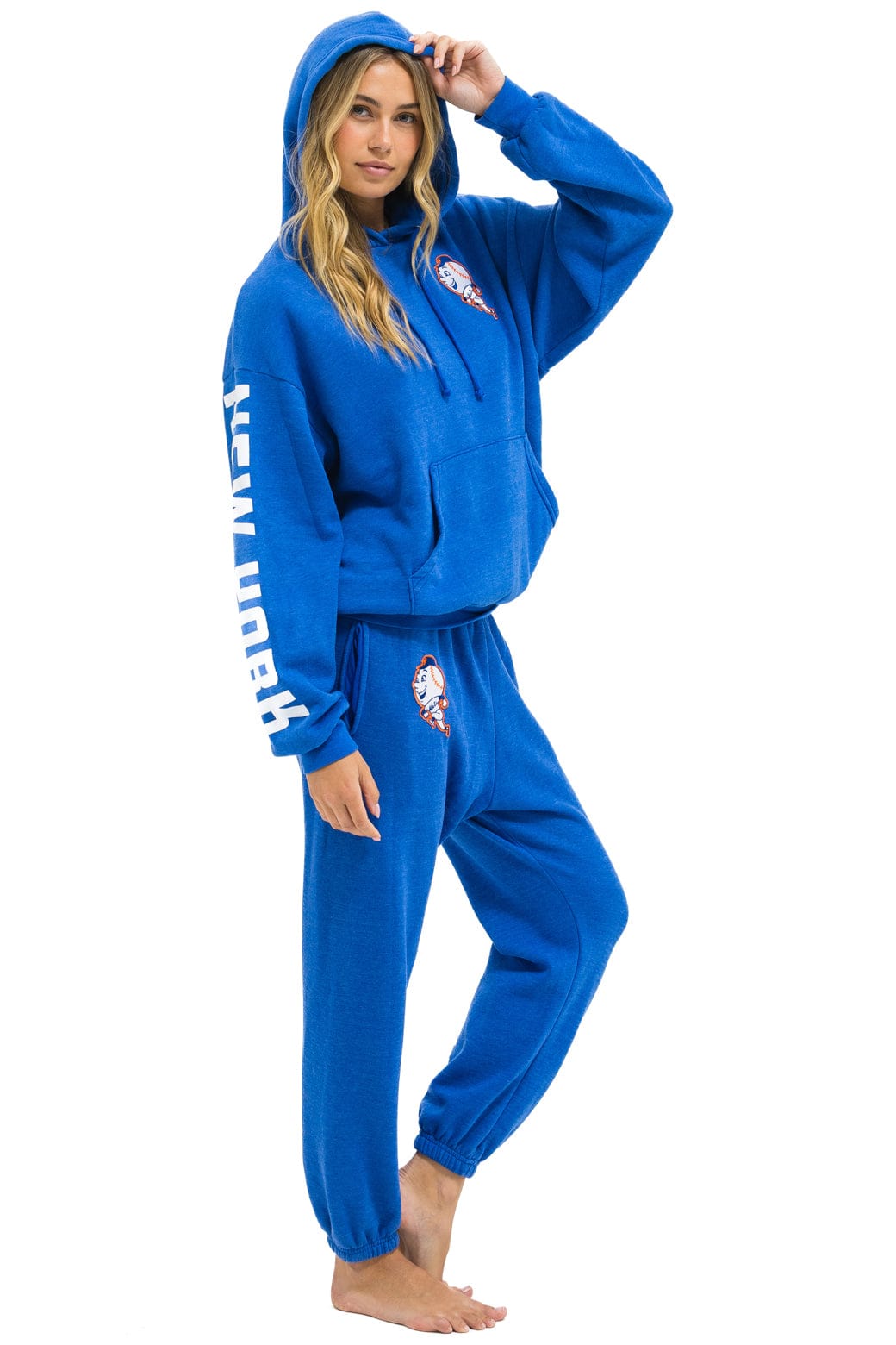 NY METS SWEATPANTS - BLUE - Image 5