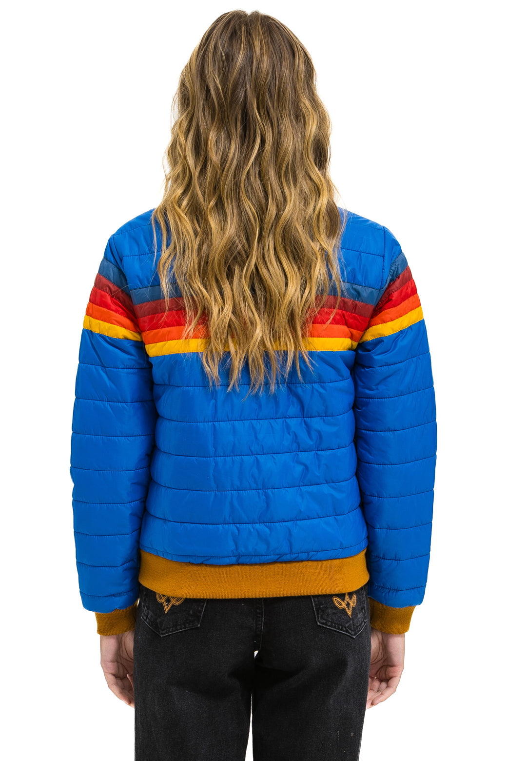 5 STRIPE JACKET - SNORKEL BLUE - Image 5