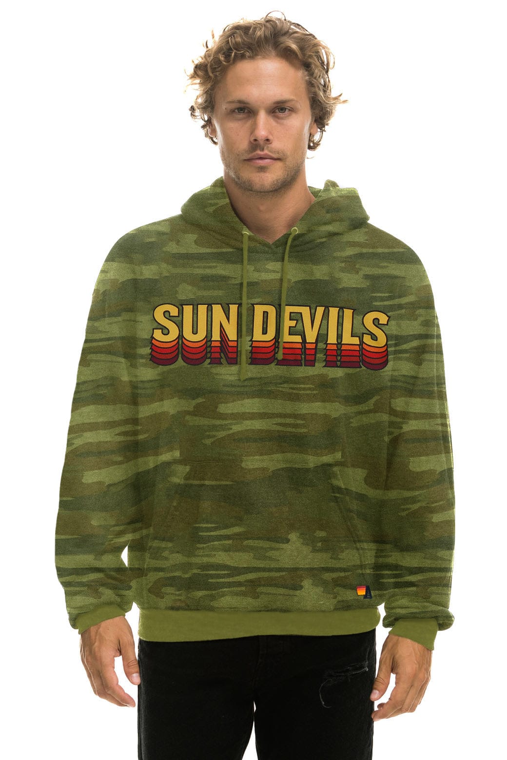 ASU SUN DEVILS PULLOVER HOODIE RELAXED - CAMO - Image 2
