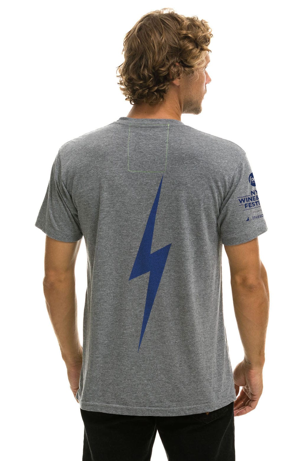 NEW YORK WINE & FOOD 2025 CREW TEE SHIRT - HEATHER - Image 3