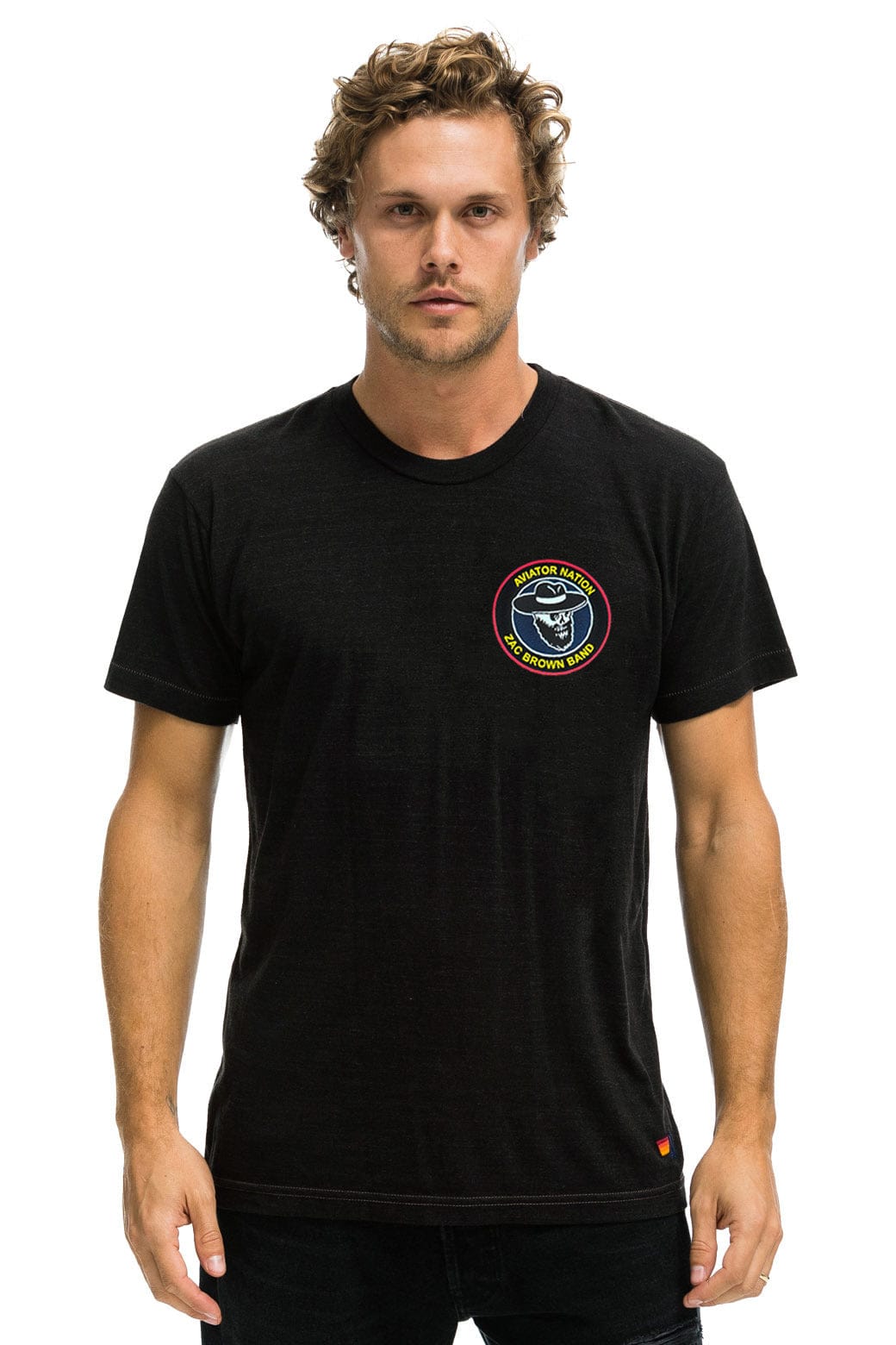 ZAC BROWN BAND 2025 CREW TEE SHIRT - BLACK - Image 2