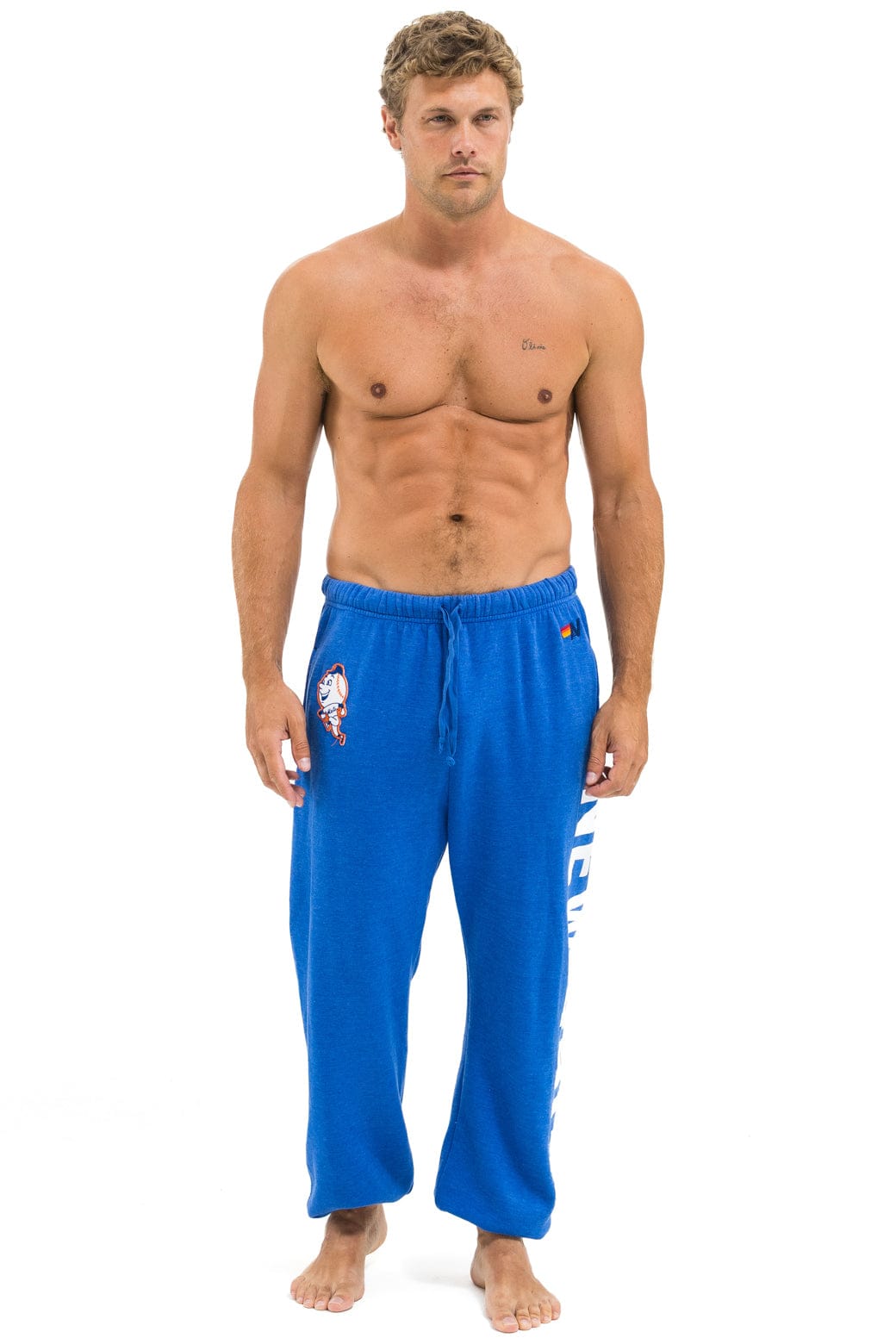 NY METS SWEATPANTS - BLUE - Image 3