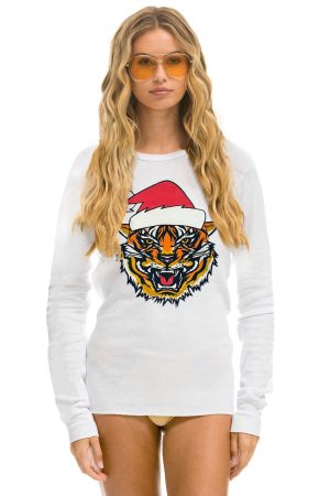 SANTA TIGER THERMAL - WHITE