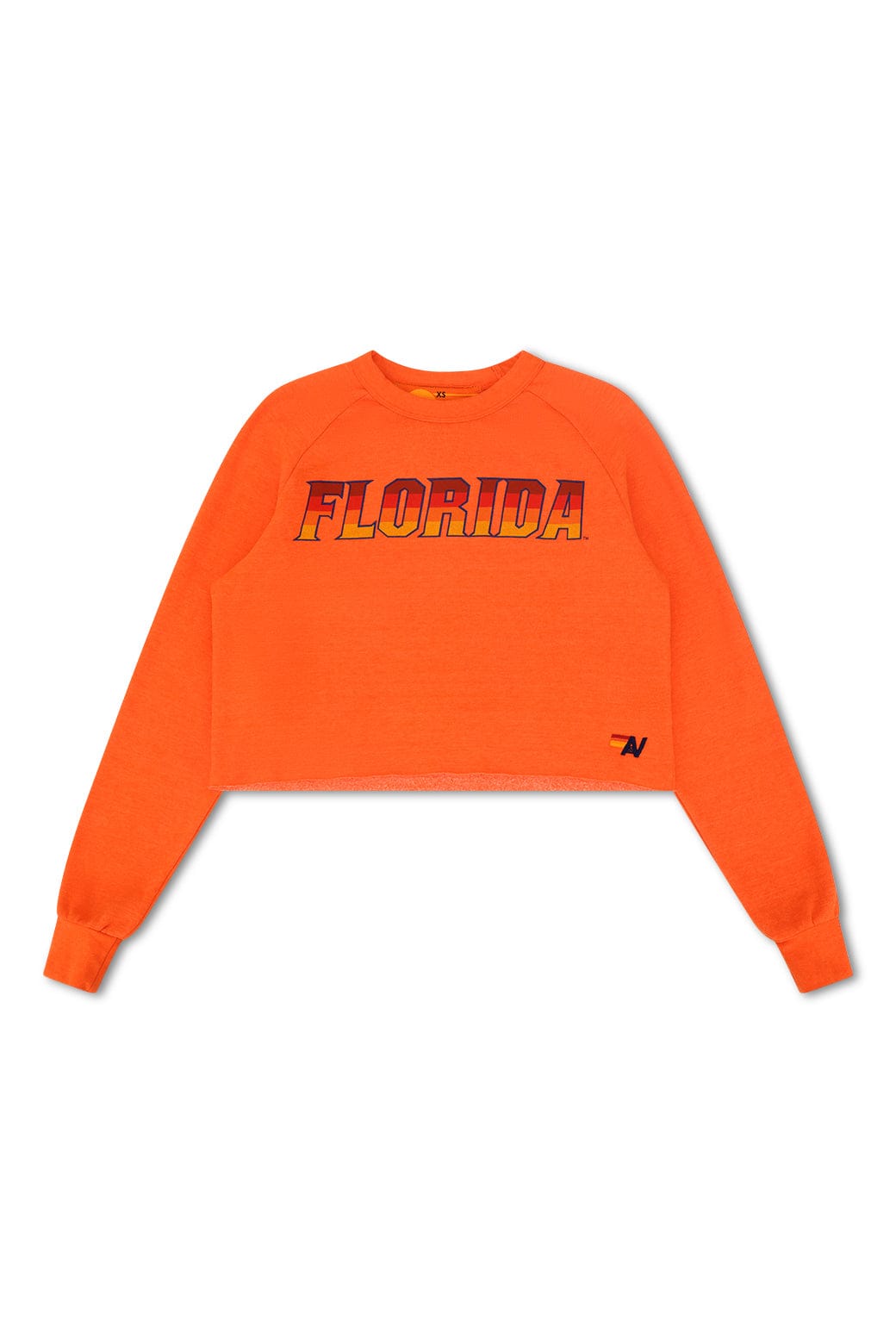 UNIVERSITY OF FLORIDA CROPPED CREW SWEATSHIRT - ORANGE - Image 3