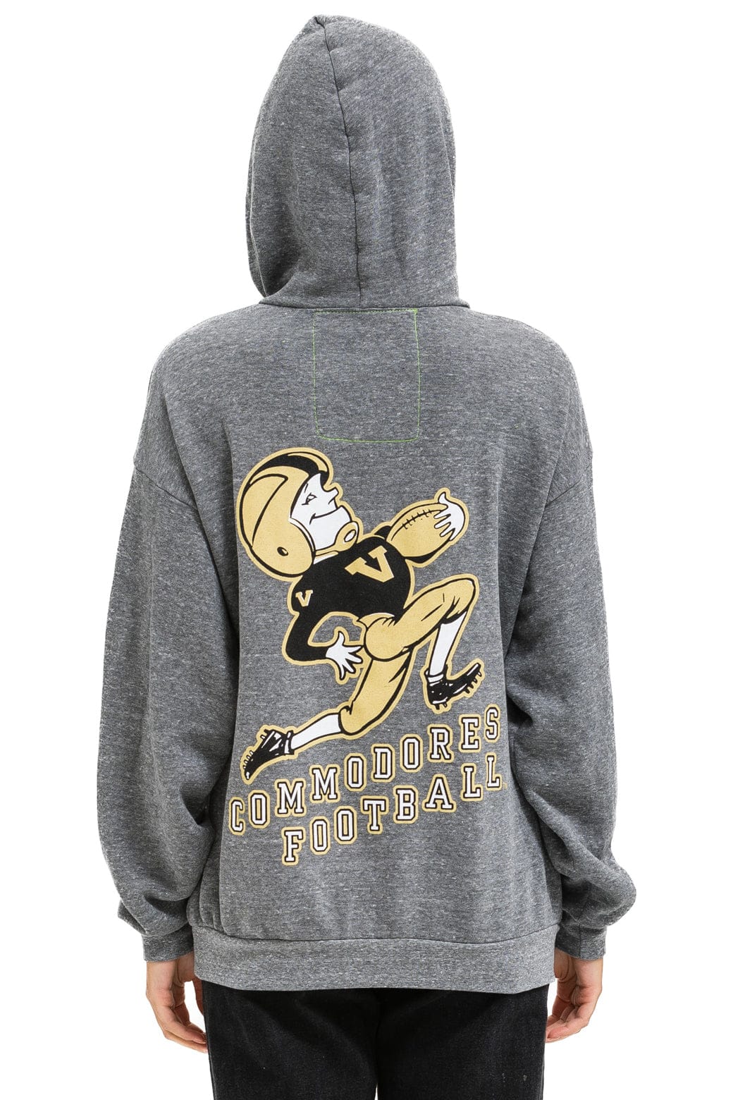 VANDERBILT COMMODORES PULLOVER HOODIE RELAXED - HEATHER GREY - Image 7