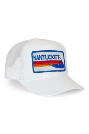 NANTUCKET 2025 VINTAGE LOW RISE TRUCKER - WHITE