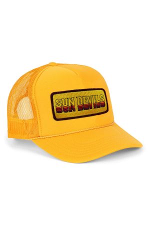 ASU SUN DEVILS VINTAGE LOW RISE TRUCKER - GOLD