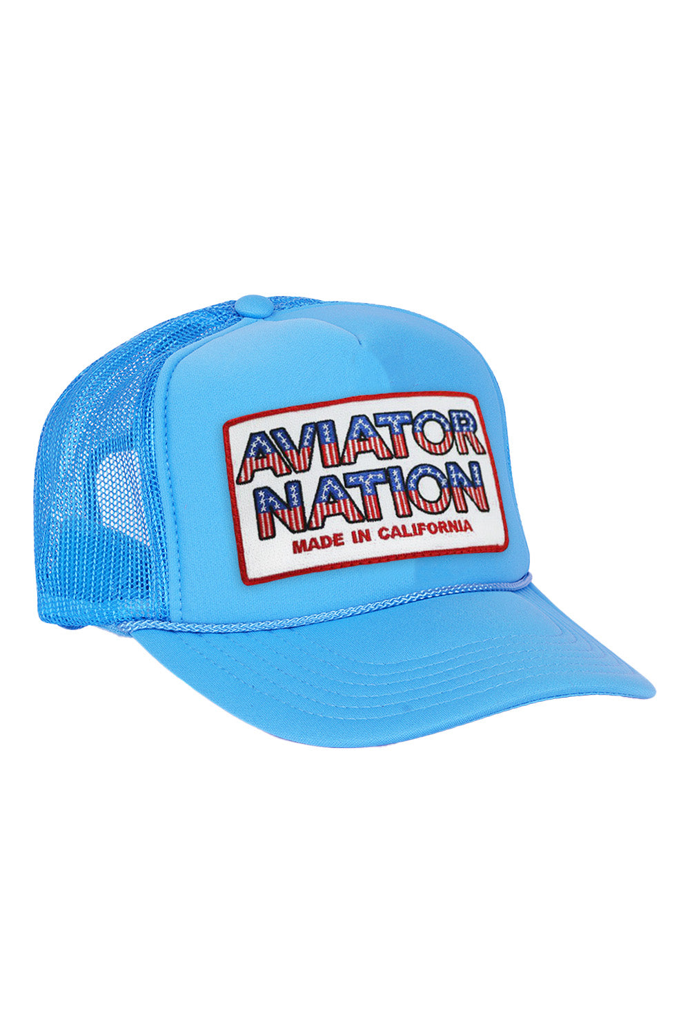 AVIATOR NATION USA PATRIOTIC VINTAGE TRUCKER HAT - Image 7
