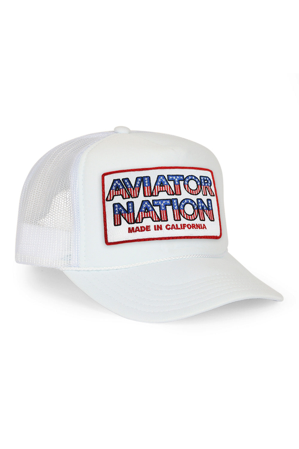 AVIATOR NATION USA PATRIOTIC VINTAGE TRUCKER HAT - Image 16
