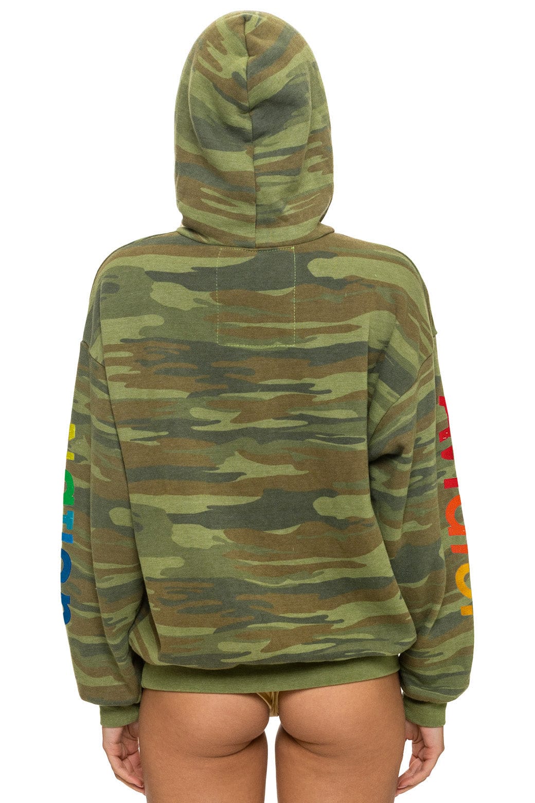 AVIATOR NATION RELAXED PULLOVER HOODIE - CAMO - Image 4