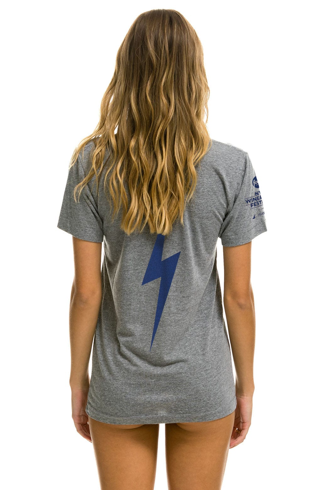 NEW YORK WINE & FOOD 2025 CREW TEE SHIRT - HEATHER - Image 4