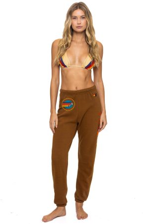 AVIAOR NATION SWEATPANTS - CINNAMON