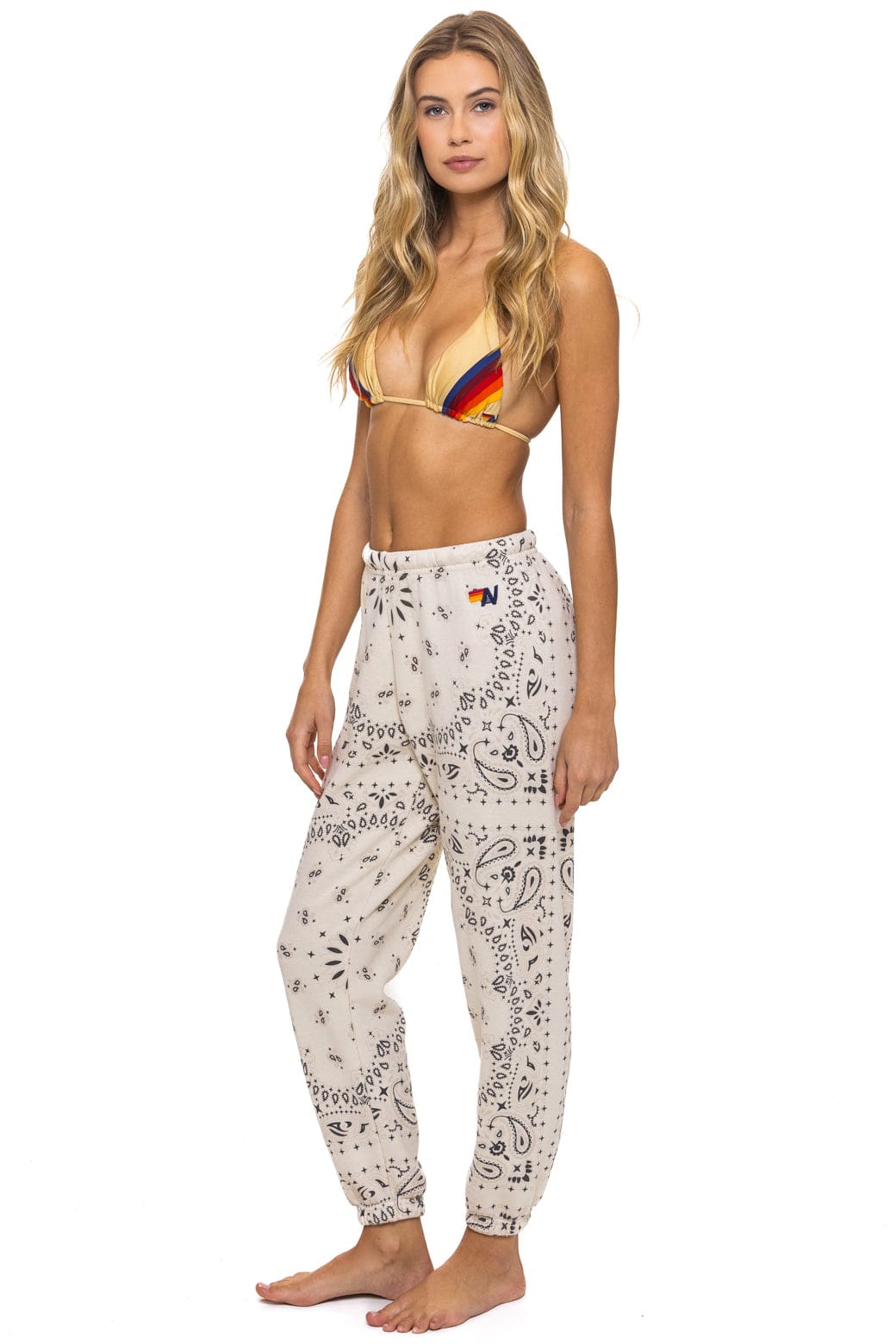 BANDANA SWEATPANTS - VINTAGE WHITE - Image 3