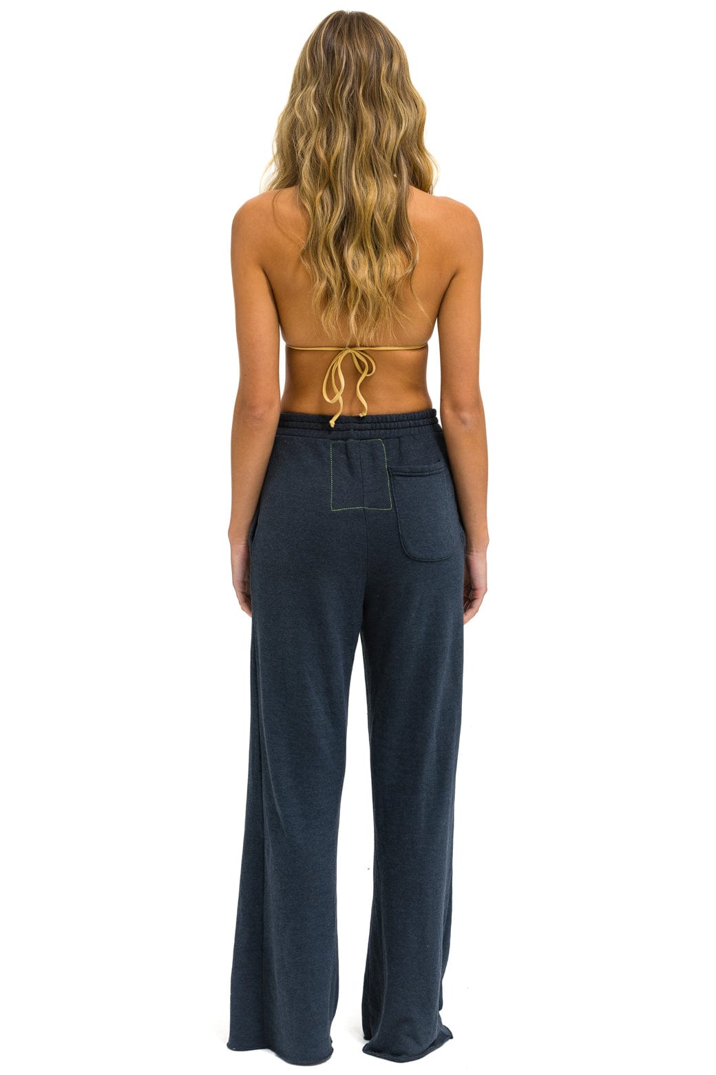 WIDE LEG POCKET SWEATPANTS - CHARCOAL - Image 4