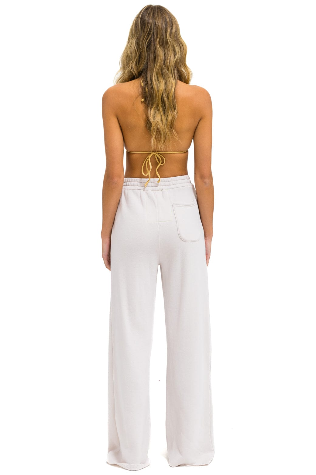 WIDE LEG POCKET SWEATPANTS - DOVE - Image 4