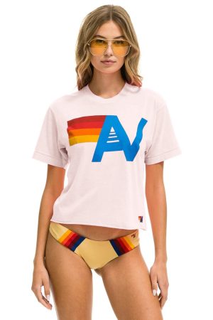 LOGO BOYFRIEND TEE - LIGHT PINK