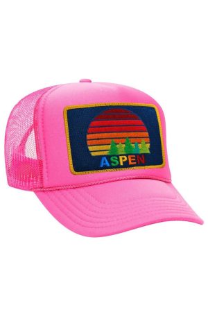 ASPEN SUNSET TRUCKER HAT