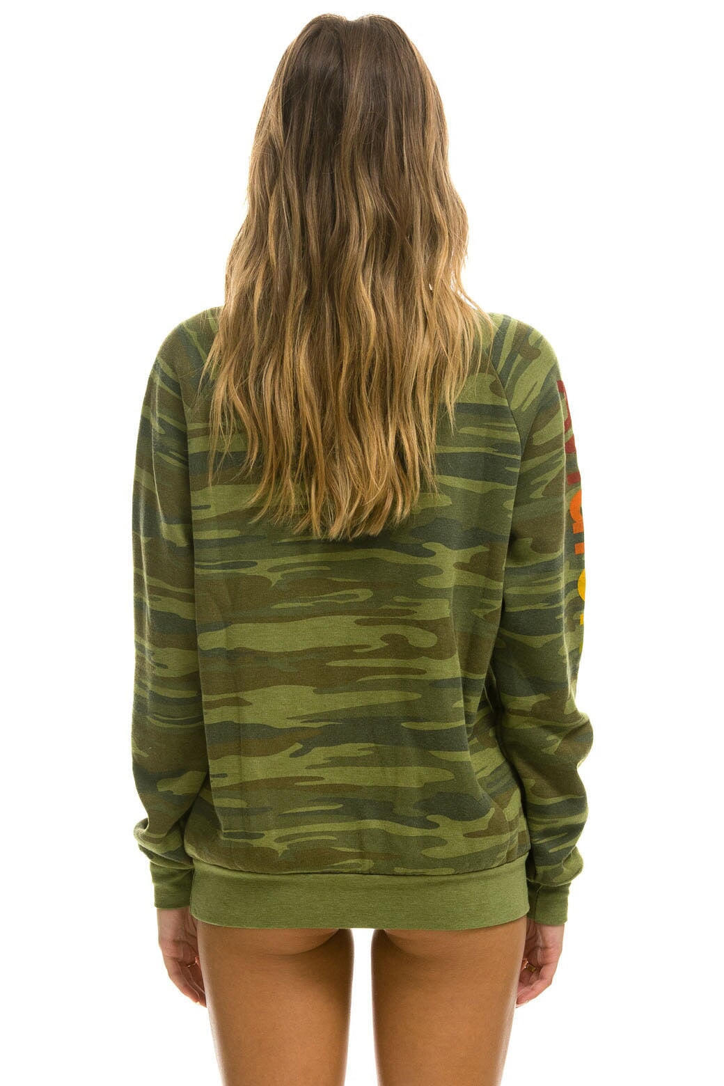 AVIATOR NATION MALIBU SWEATSHIRT - CAMO - Image 4