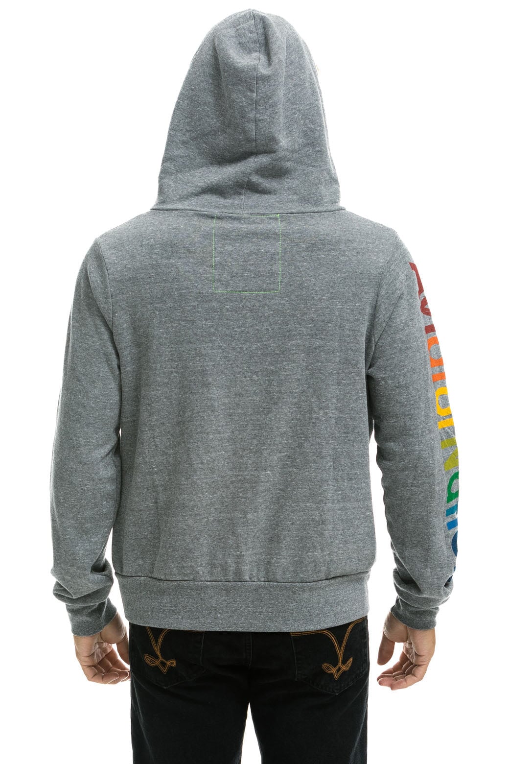 AVIATOR NATION HAMPTONS HOODIE - HEATHER GREY - Image 4