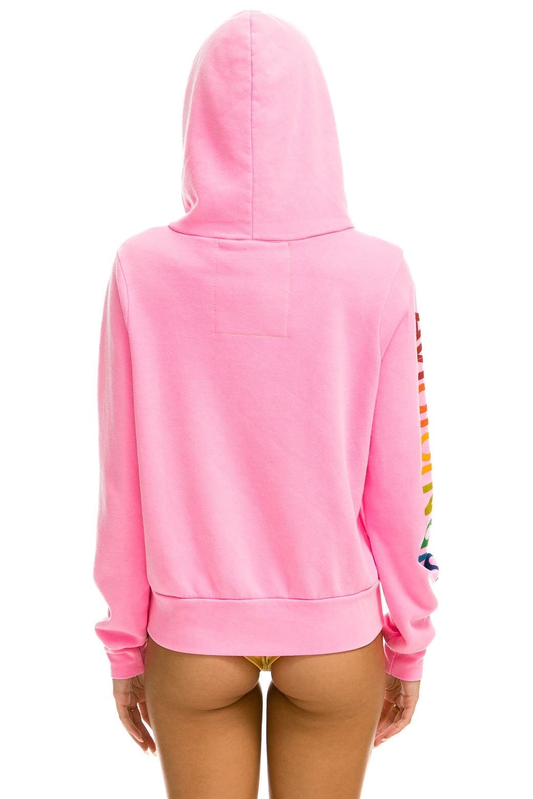 AVIATOR NATION HAMPTONS HOODIE - NEON PINK - Image 3