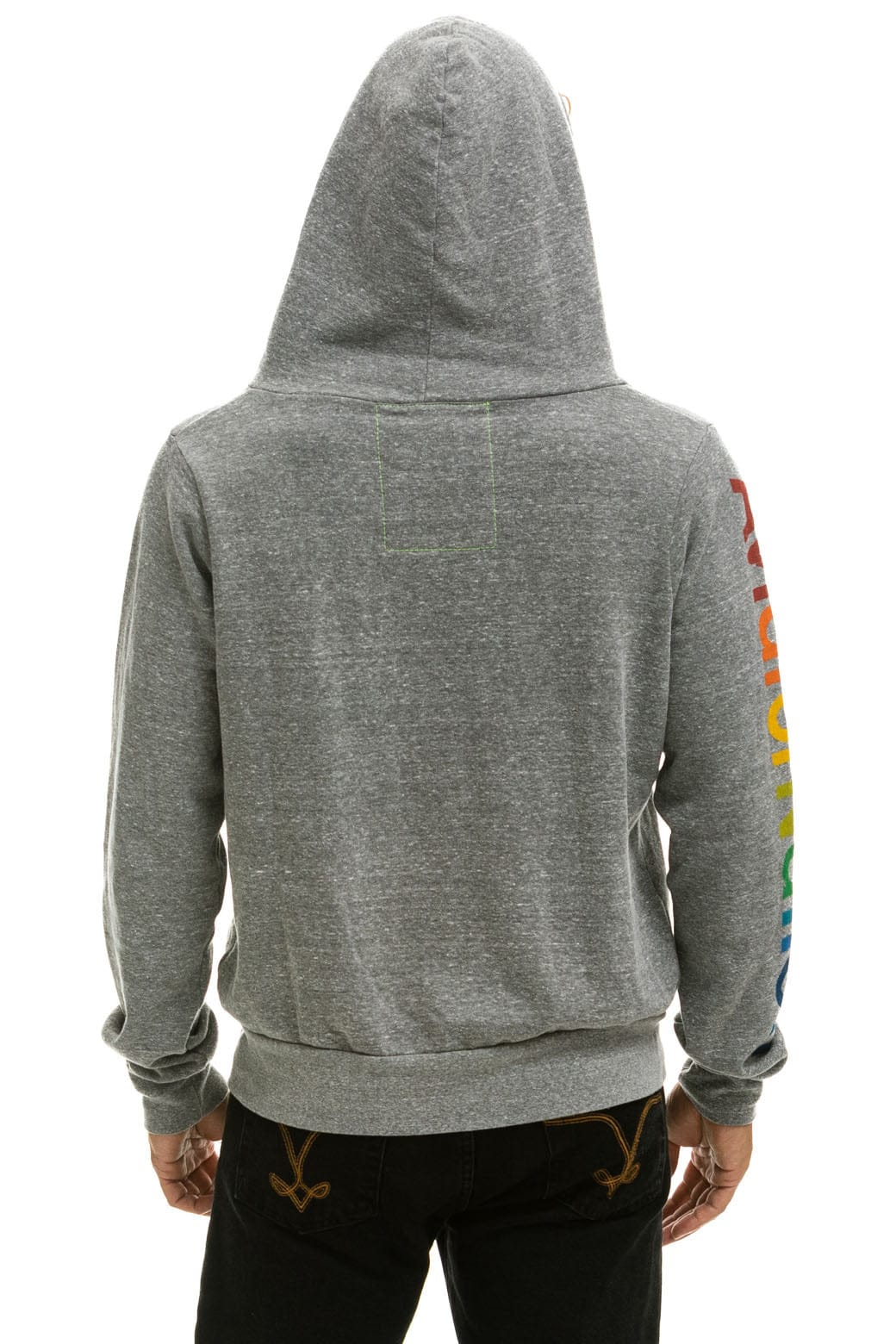 AVIATOR NATION HOODIE - HEATHER GREY - Image 10