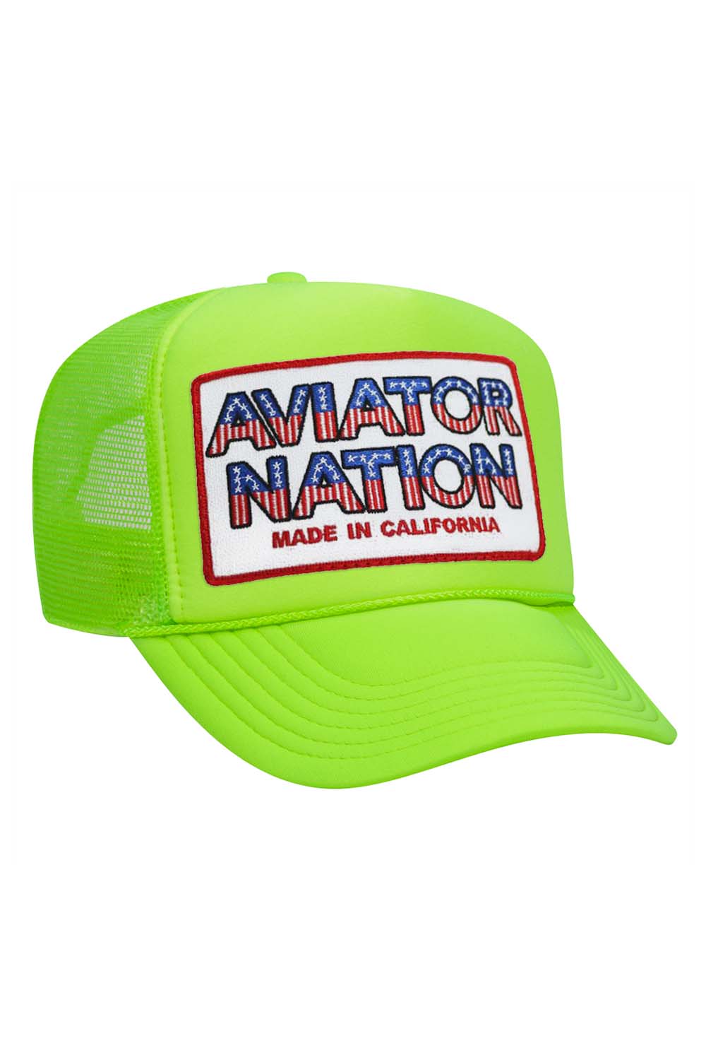AVIATOR NATION USA PATRIOTIC VINTAGE TRUCKER HAT - Image 20