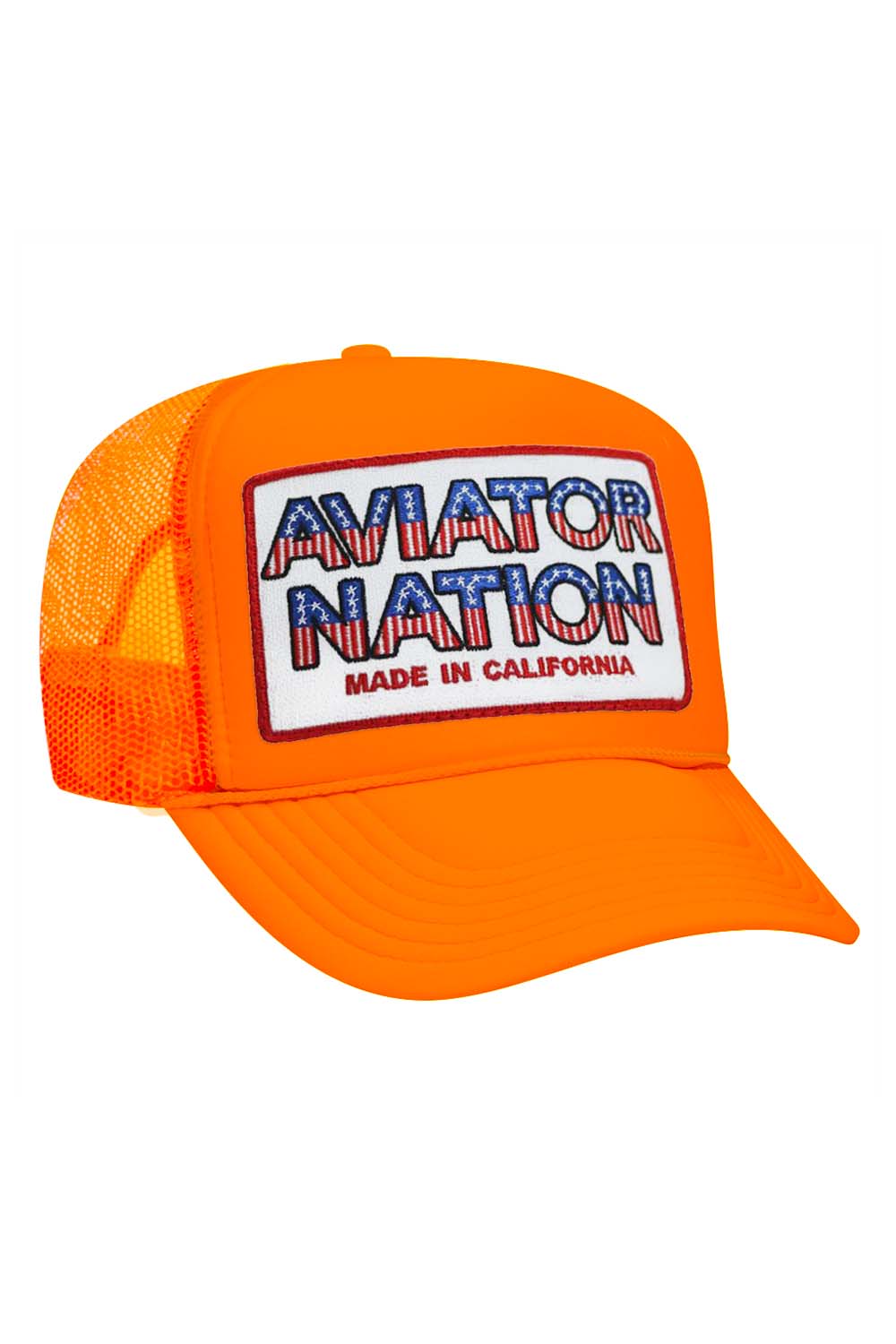 AVIATOR NATION USA PATRIOTIC VINTAGE TRUCKER HAT - Image 21