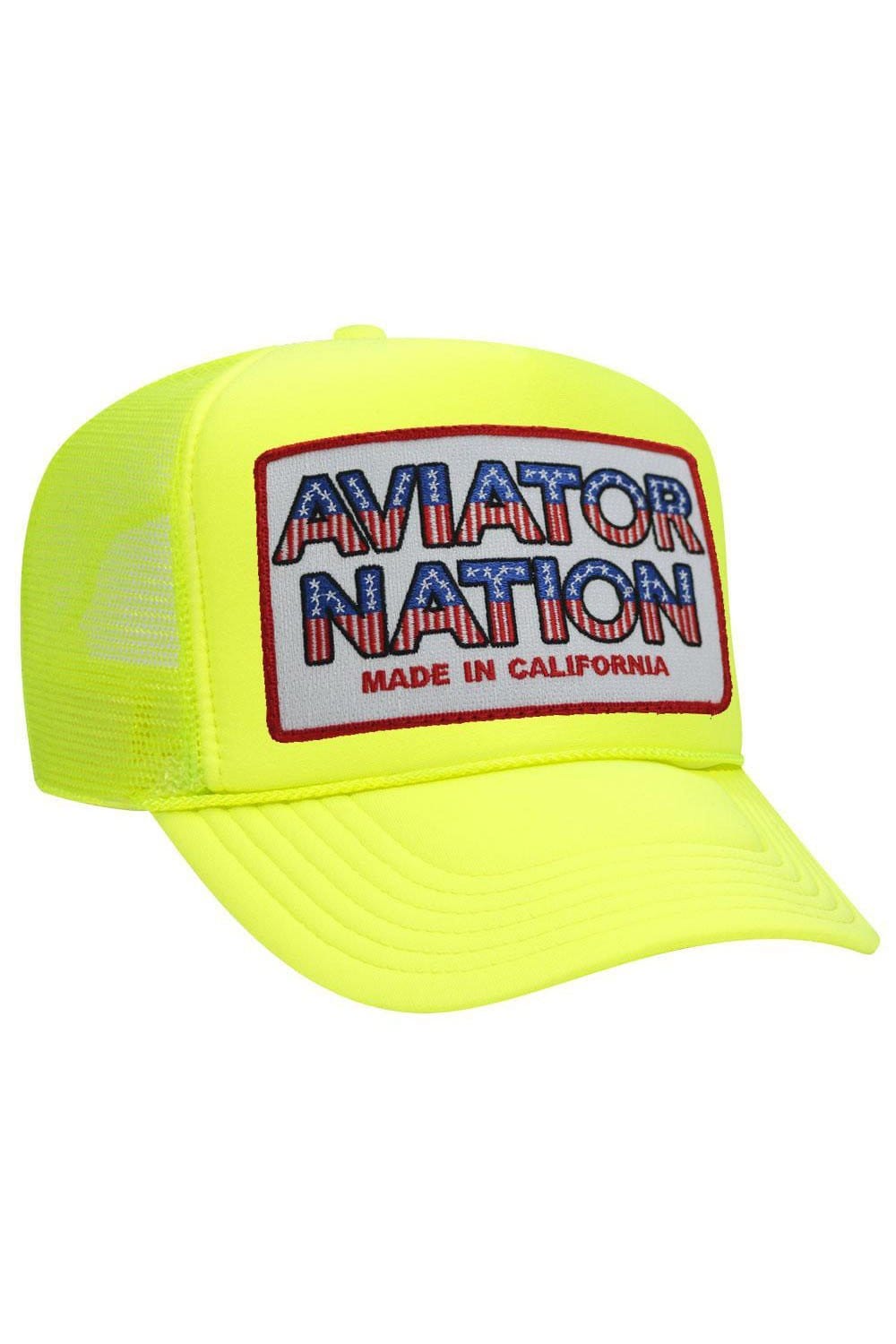 AVIATOR NATION USA PATRIOTIC VINTAGE TRUCKER HAT - Image 19