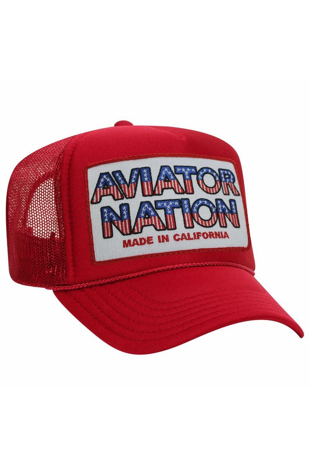 AVIATOR NATION USA PATRIOTIC VINTAGE TRUCKER HAT - Image 25