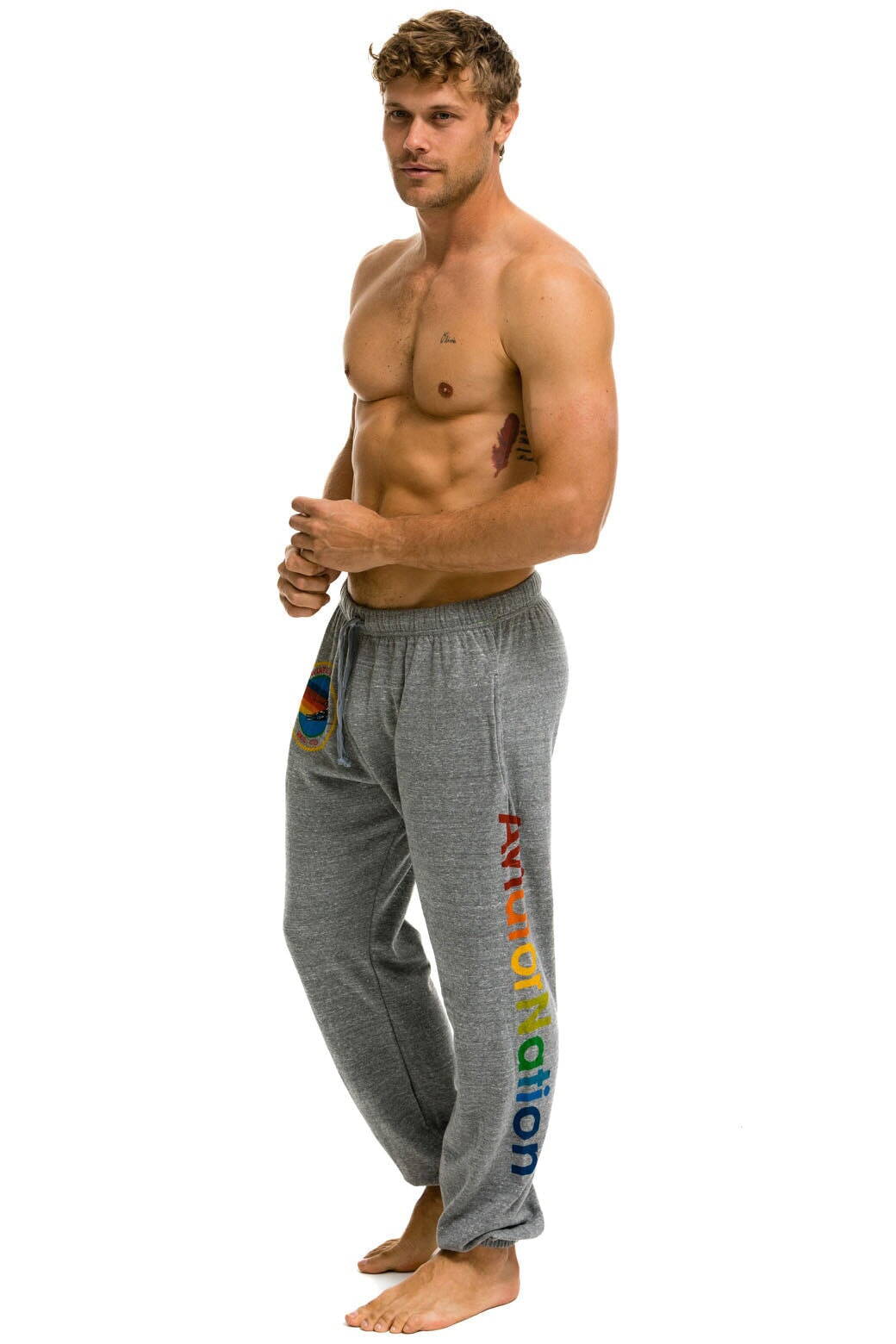 AVIATOR NATION VAIL SWEATPANTS - HEATHER - Image 2