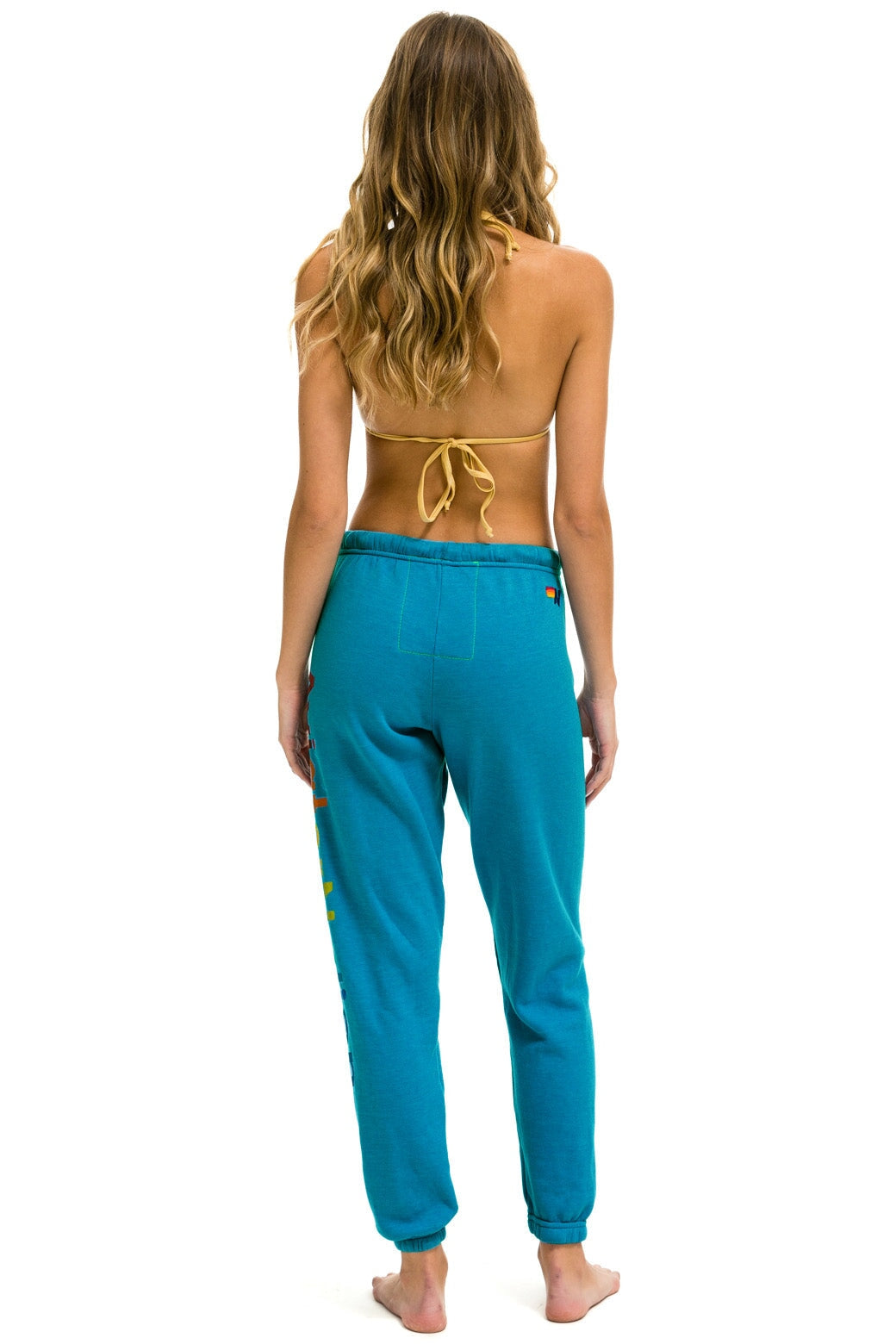 AVIATOR NATION VAIL SWEATPANTS - TEAL - Image 3