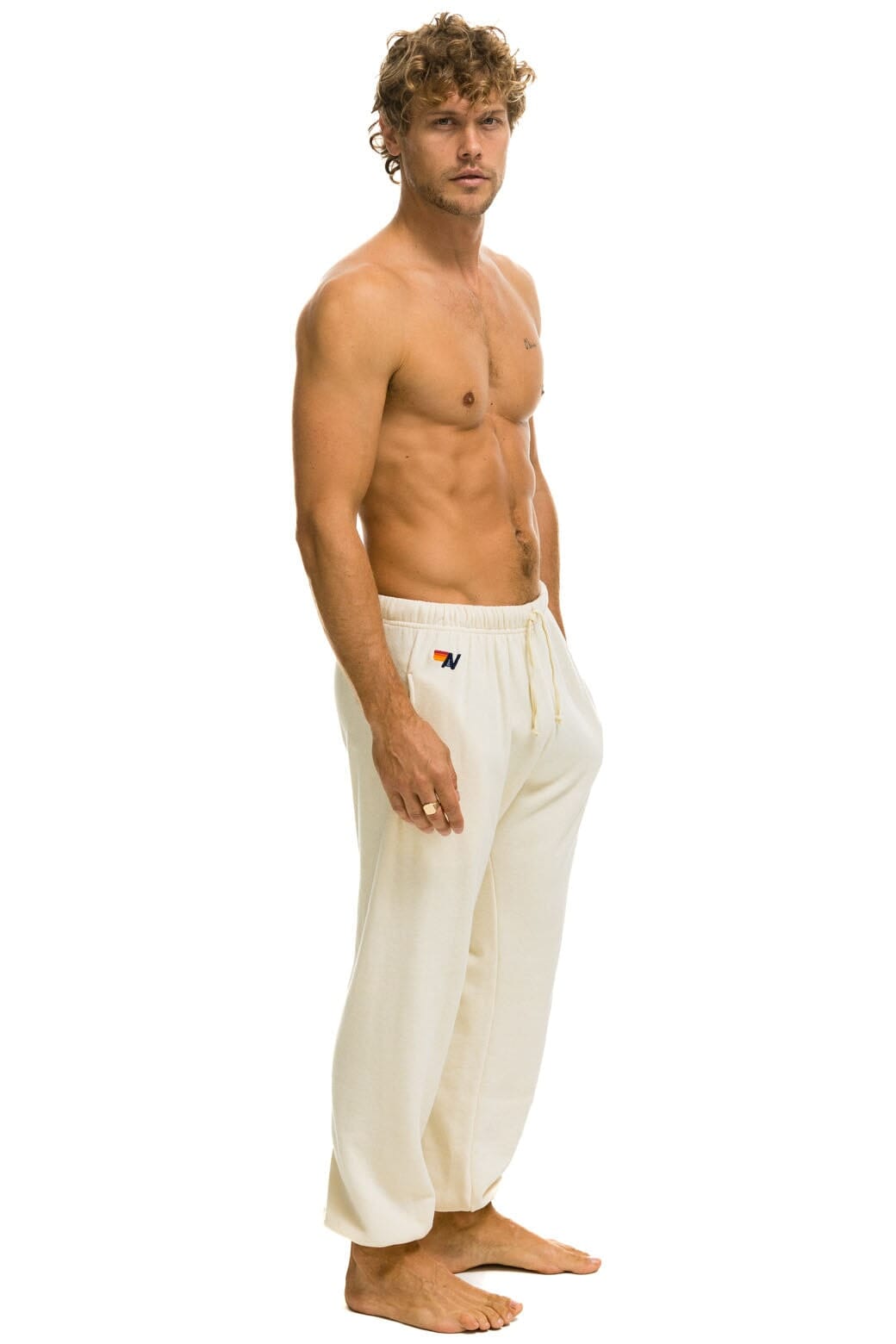 BOLT SWEATPANTS - VINTAGE WHITE - Image 3