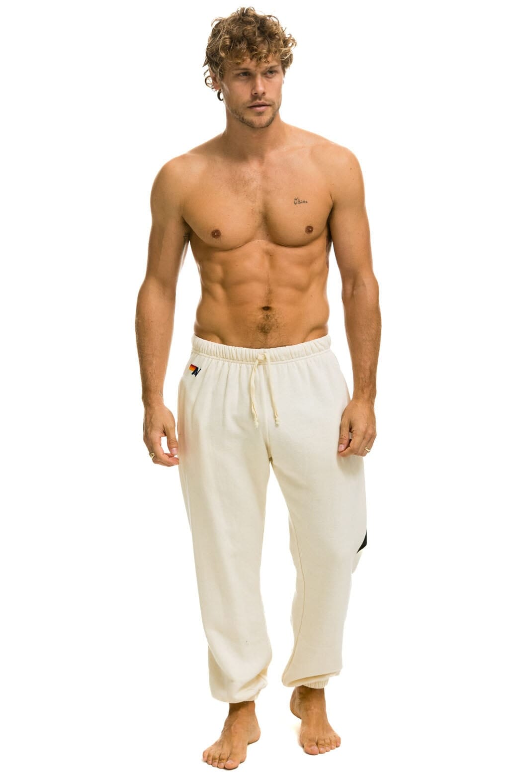 BOLT SWEATPANTS - VINTAGE WHITE - Image 2