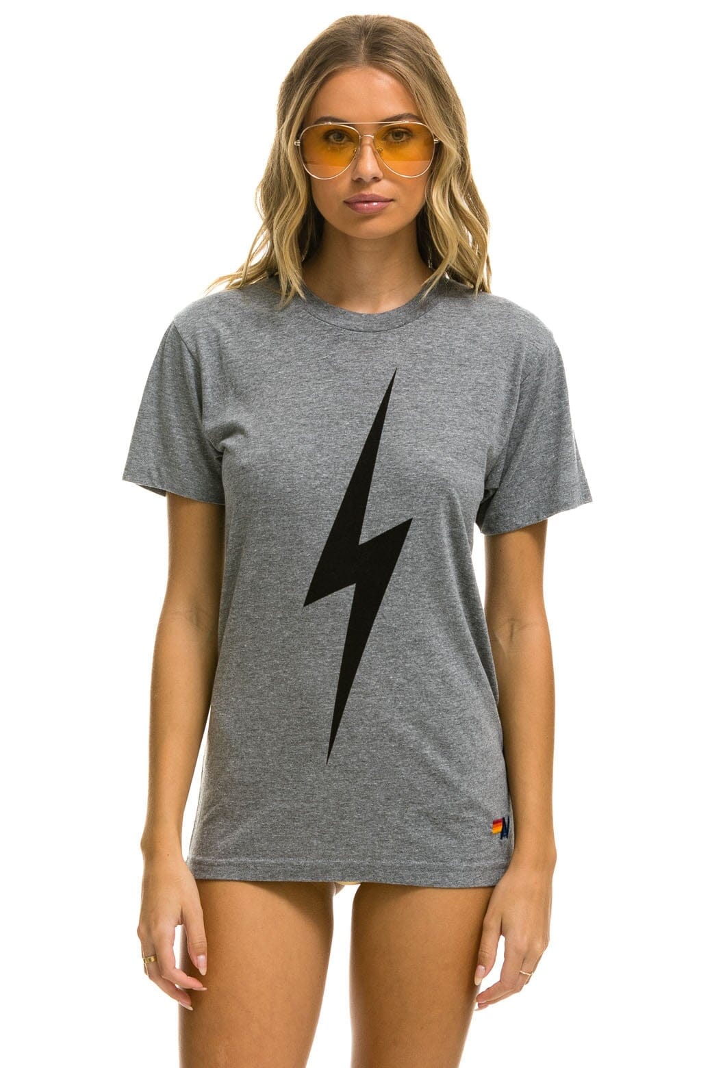 BOLT TEE - HEATHER GREY - Image 2