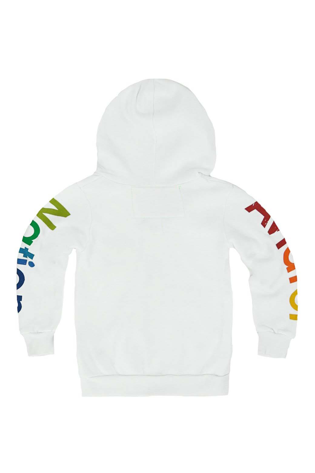 KID'S AVIATOR NATION ASPEN ZIP HOODIE - WHITE - Image 2