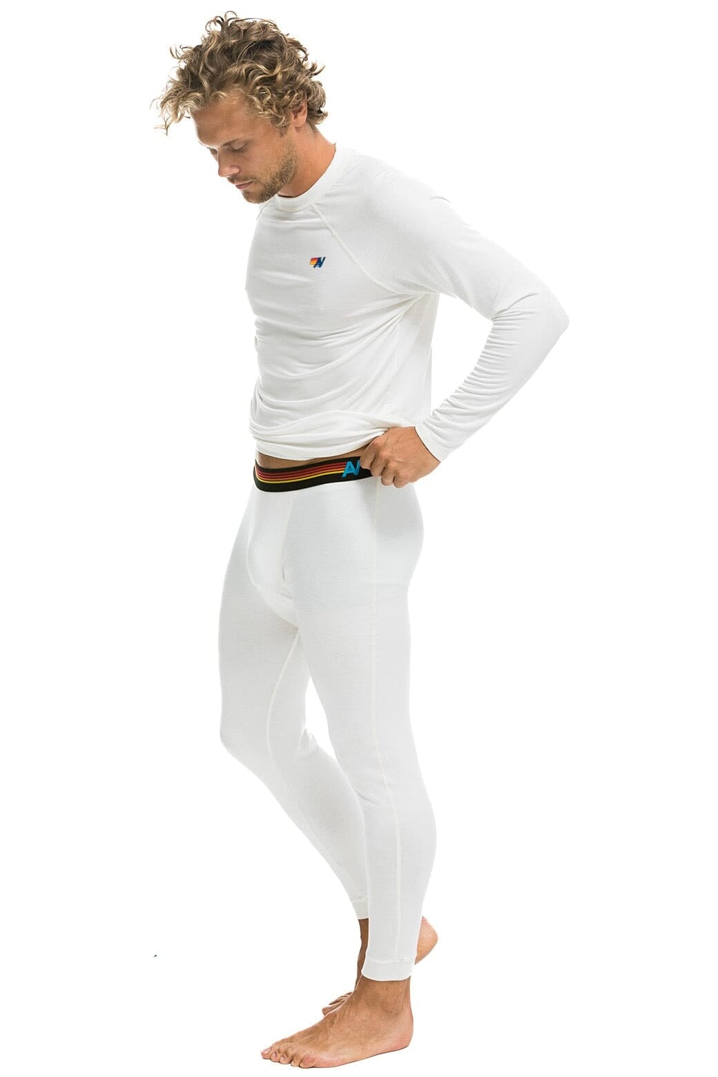 MICRO MODAL BASE LAYER BOTTOM - VINTAGE WHITE - Image 3