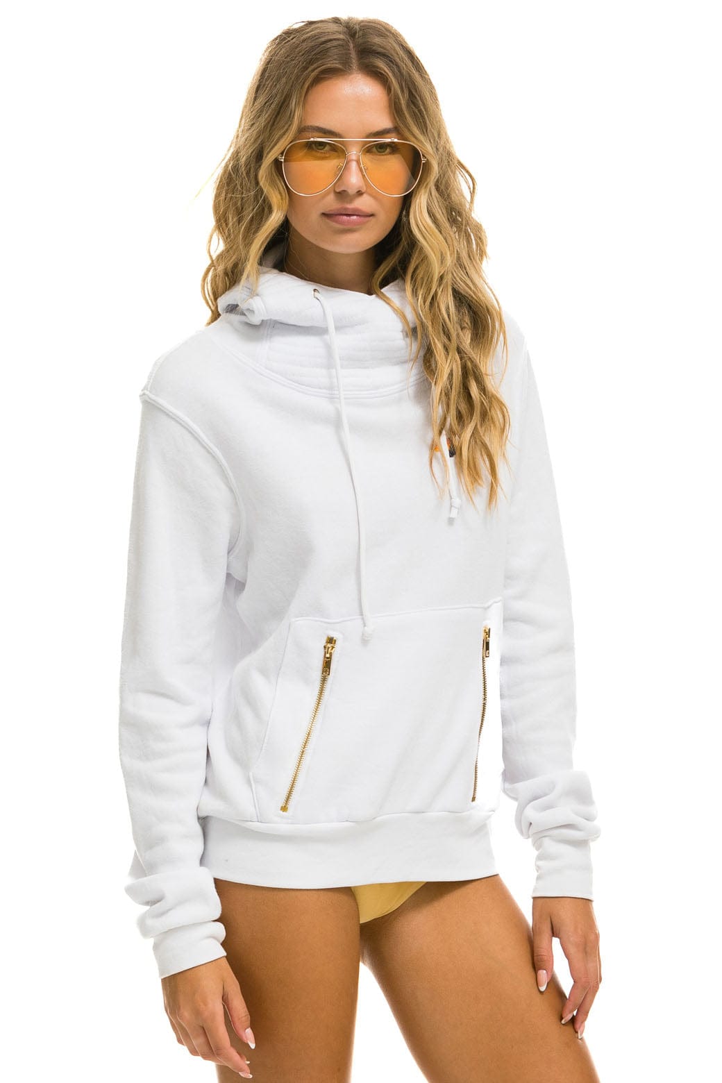 NINJA PULLOVER HOODIE - WHITE - Image 5