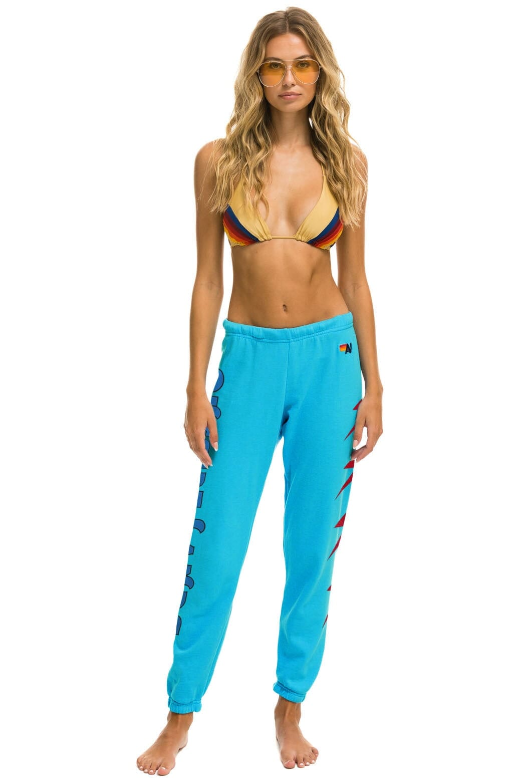 OUTSIDE LANDS 2024 UNISEX SWEATPANTS - NEON BLUE - Image 3