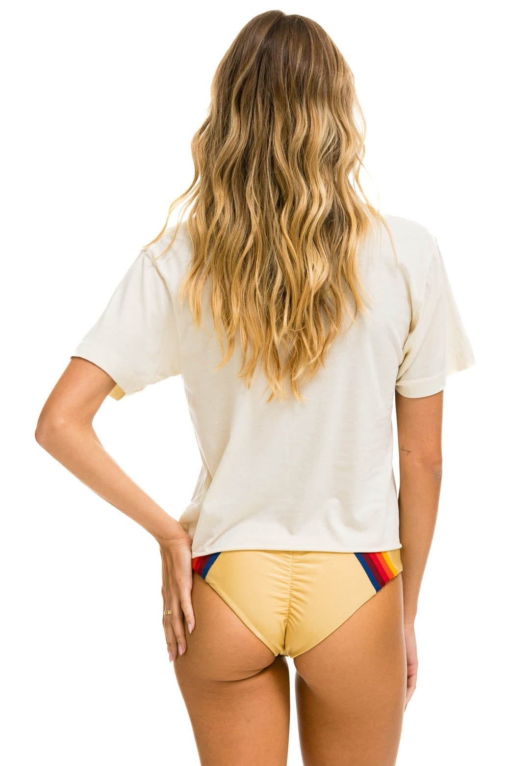 SIGNATURE BOYFRIEND TEE - VINTAGE WHITE - Image 3