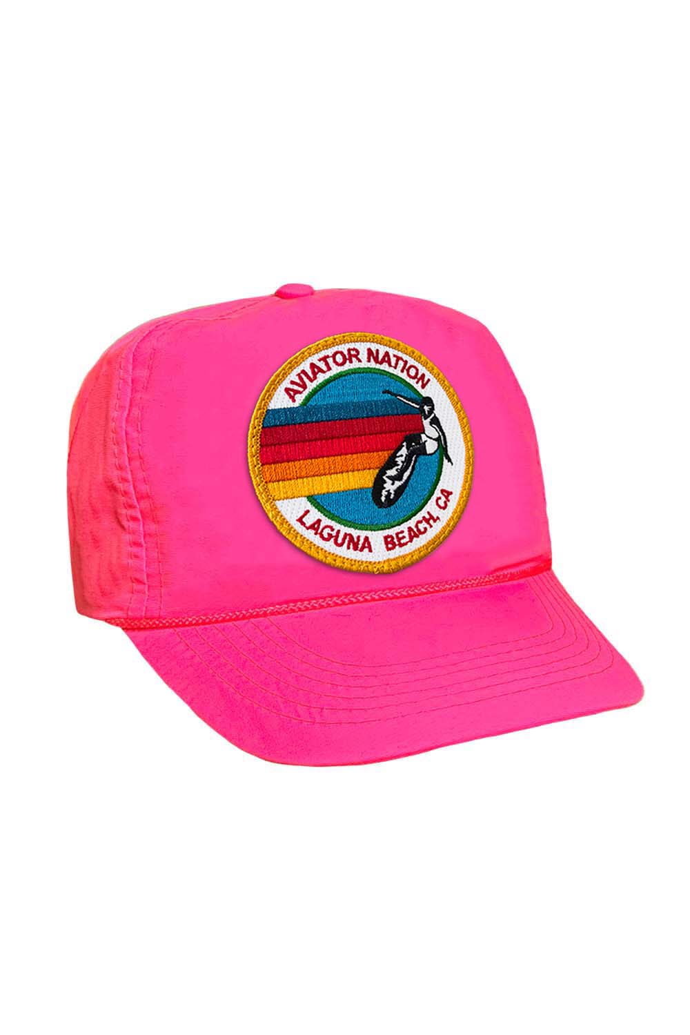 SIGNATURE LAGUNA BEACH VINTAGE NYLON TRUCKER HAT - Image 2