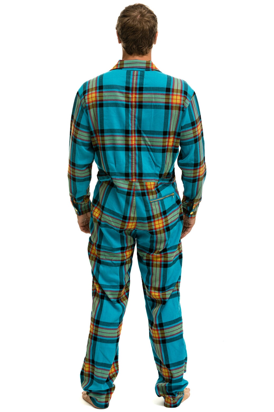 UNISEX PLAID FLIGHT SUIT - JACKSON PLAID - Image 7