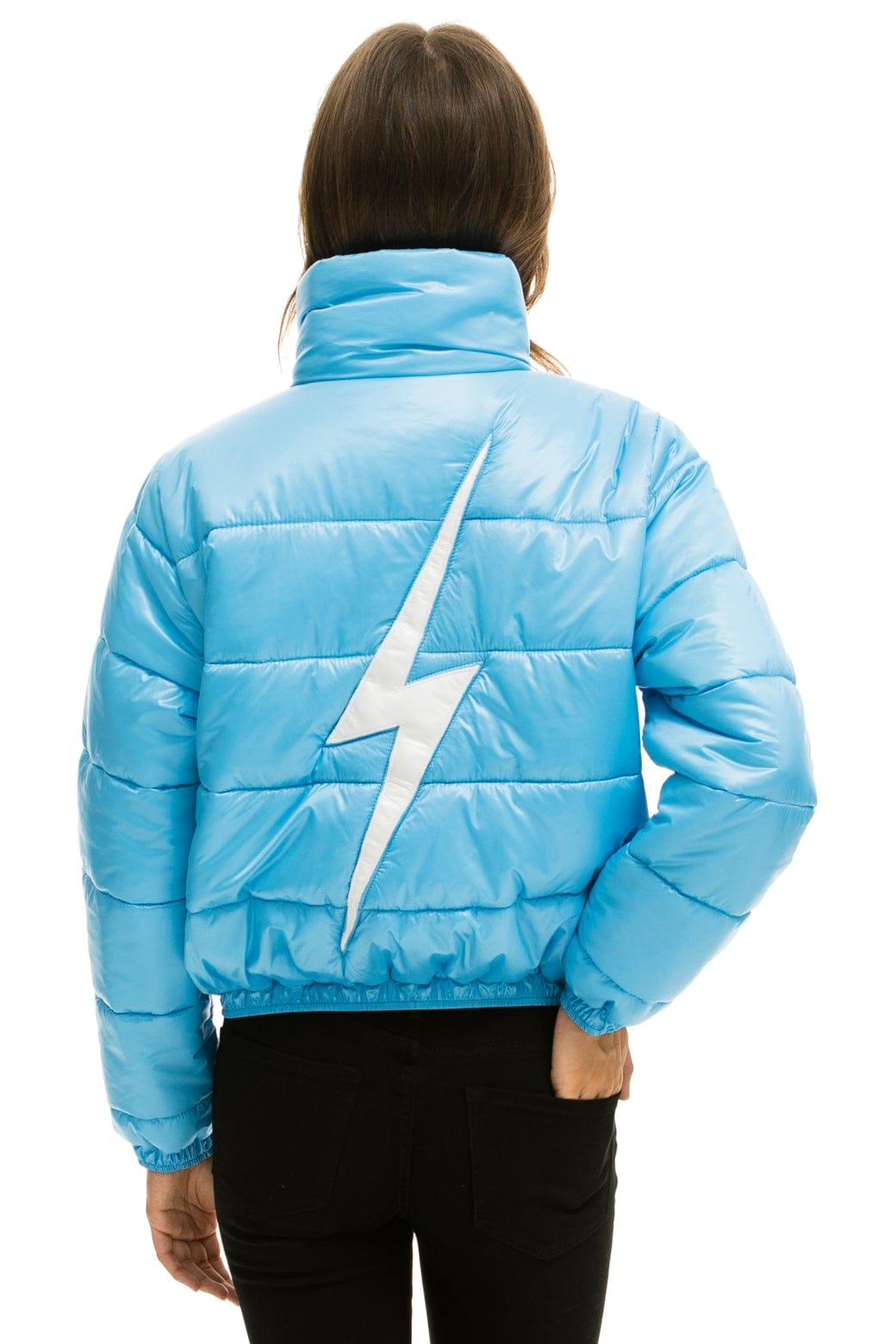 BOLT LUXE APRES PUFFER JACKET - GLOSSY SKY - Image 2
